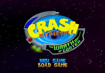 Crash Bandicoot - The Wrath of Cortex screen shot title